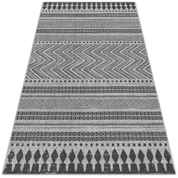 Moderné vonkajšie koberec Stripes a kľučkovanie