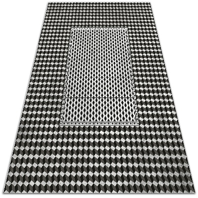 Terasový koberec s potlačou 3D model
