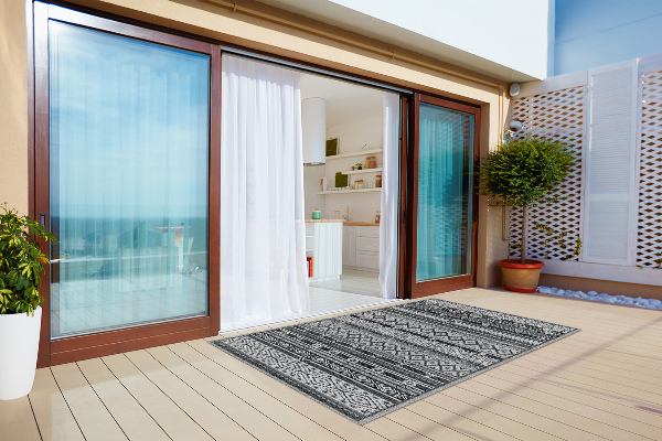 Moderné Koberec na balkóne textúry