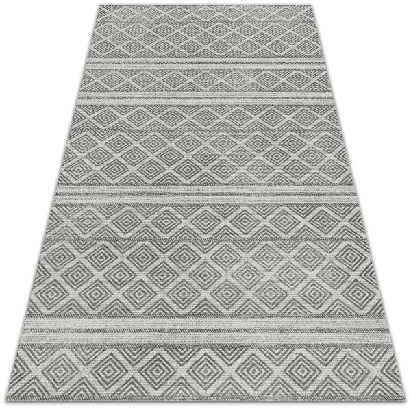 Krásny vonkajšie koberec Geometrický vzor pastilky