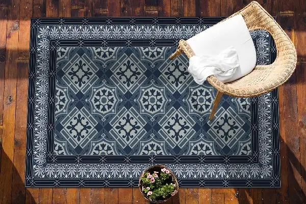 Vonkajšie záhradné koberec Navy Talavera