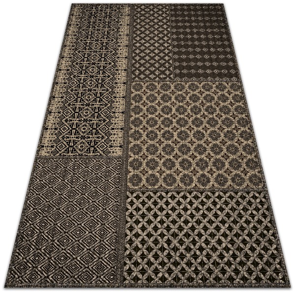 Vonkajší koberec na terasu Aztec vzor