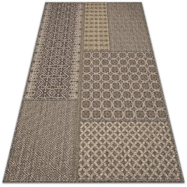 Vonkajší koberec na terasu Aztec vzor