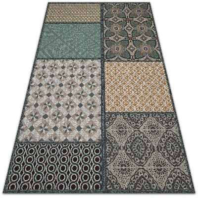 záhradný koberec rôzne textúry