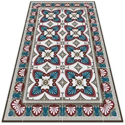terasový koberec Štýl pávích pier