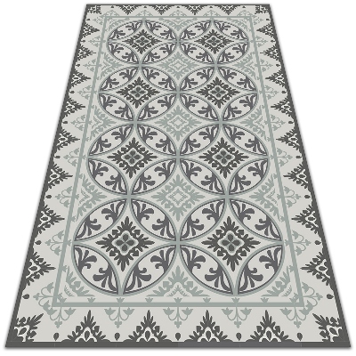 Krásny vonkajšie koberec geometrická abstrakcia