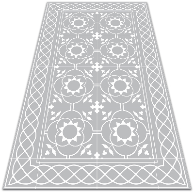 terasový koberec symetrický vzor