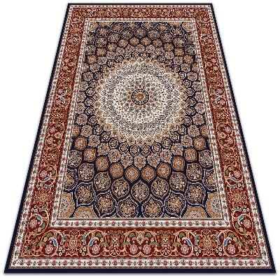 Moderné koberec na terasu hypnotizujúci mandala