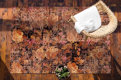 záhradný koberec vinobranie kvety