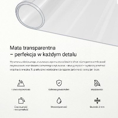 Mäkké sklo priehľadné