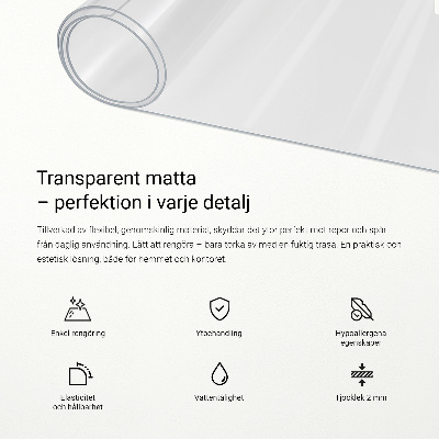 Mäkké sklo priehľadné