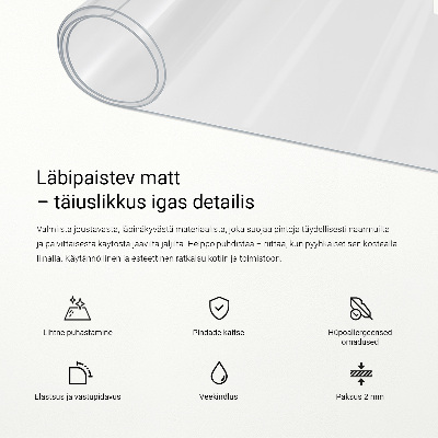 Mäkké sklo priehľadné