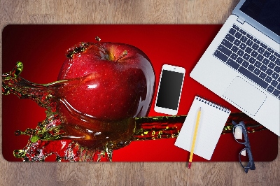 Pracovná podložka s obrázkom červené jablko