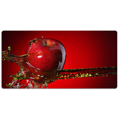 Pracovná podložka s obrázkom červené jablko