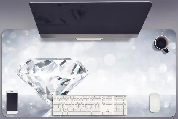 Veľká podložka na stôl pre deti diamant