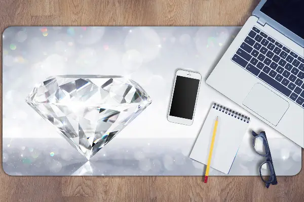 Veľká podložka na stôl pre deti diamant