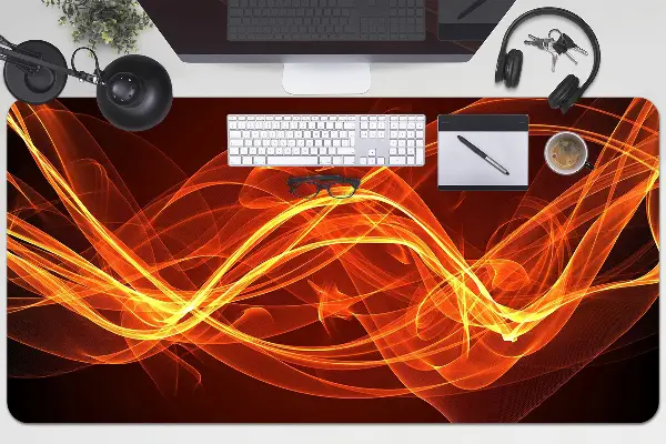 Ochranná podložka na stôl red flame
