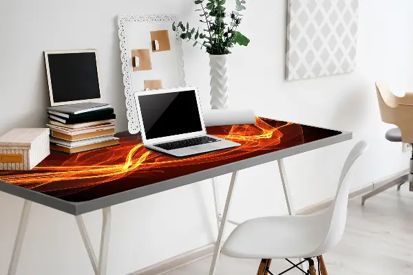 Ochranná podložka na stôl red flame