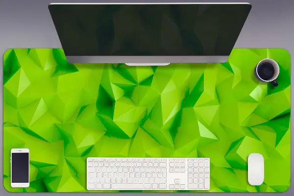 Ochranná podložka na stôl abstrakcie green