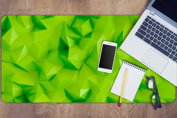 Ochranná podložka na stôl abstrakcie green
