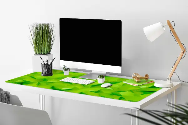 Ochranná podložka na stôl abstrakcie green