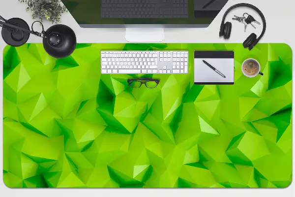 Ochranná podložka na stôl abstrakcie green