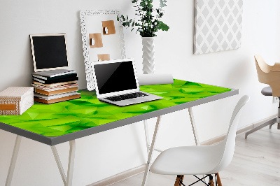 Ochranná podložka na stôl abstrakcie green