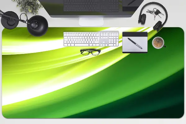 Pracovný podložka na stôl abstrakcie green