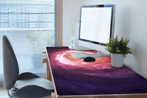 Veľká ochranná podložka na stôl space vortex