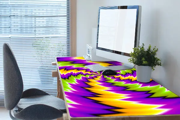 Podložka na písací stôl abstraktné vír
