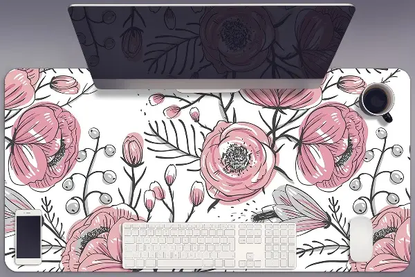Pracovný podložka na stôl Pastel Roses Art