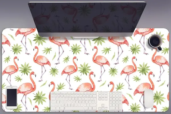 Veľká podložka na stôl pre deti Flamingos