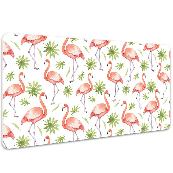 Veľká podložka na stôl pre deti Flamingos