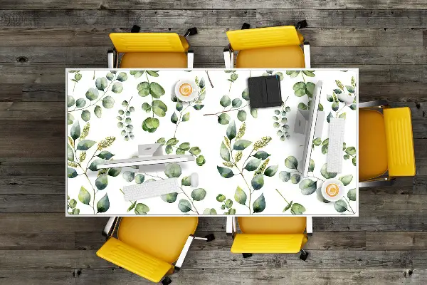 Pracovný podložka na stôl Eucalyptus kvety