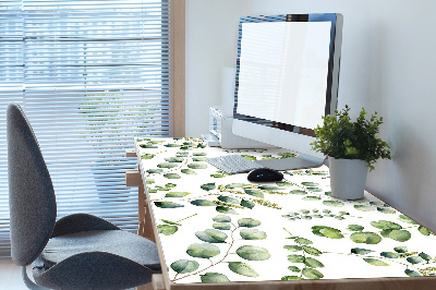 Pracovný podložka na stôl Eucalyptus kvety