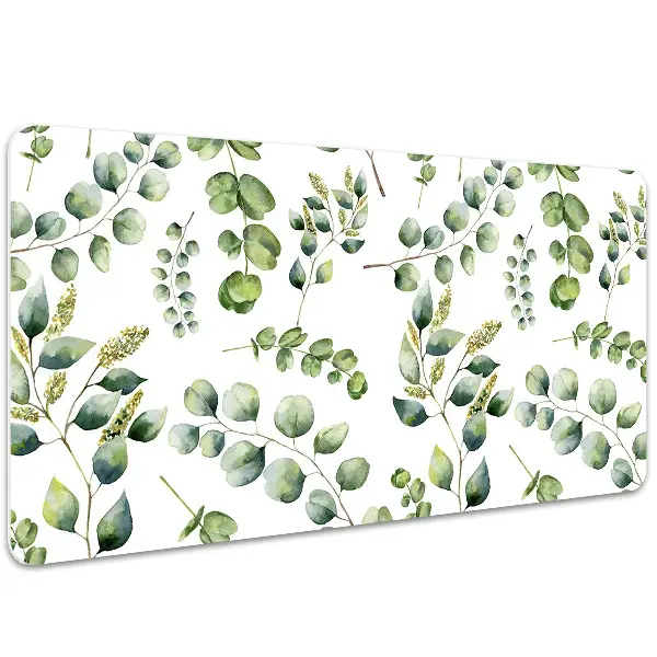 Pracovný podložka na stôl Eucalyptus kvety