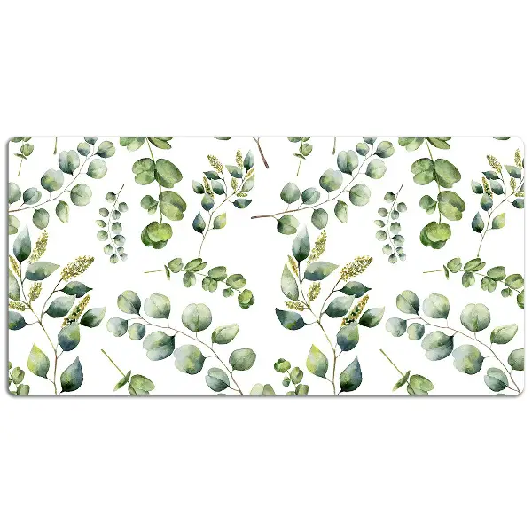 Pracovný podložka na stôl Eucalyptus kvety