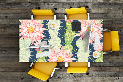 Podložka na písací stôl kaktus kvety