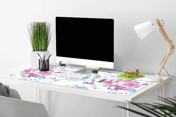 Ochranná podložka na stôl fialové kvety