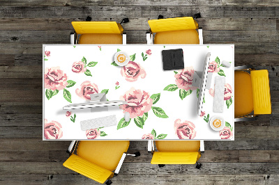 Ochranná podložka na stôl pastelové kvety