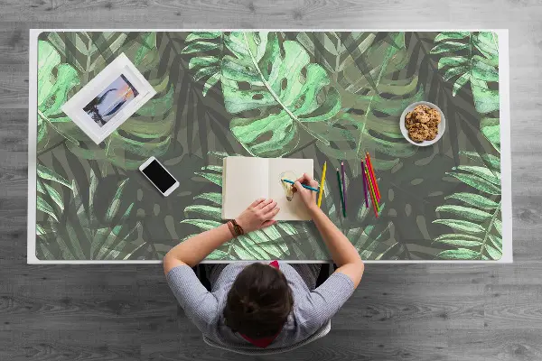 Pracovný podložka na stôl Tropical Monstera