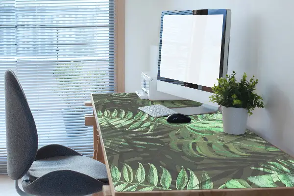 Pracovný podložka na stôl Tropical Monstera