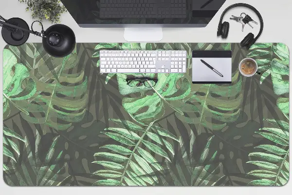 Pracovný podložka na stôl Tropical Monstera