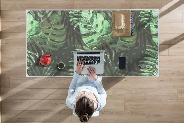 Pracovný podložka na stôl Tropical Monstera