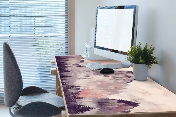 Veľká podložka na stôl horský les