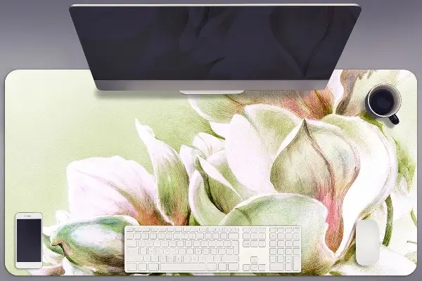 Pracovná podložka s obrázkom magnólie kvety