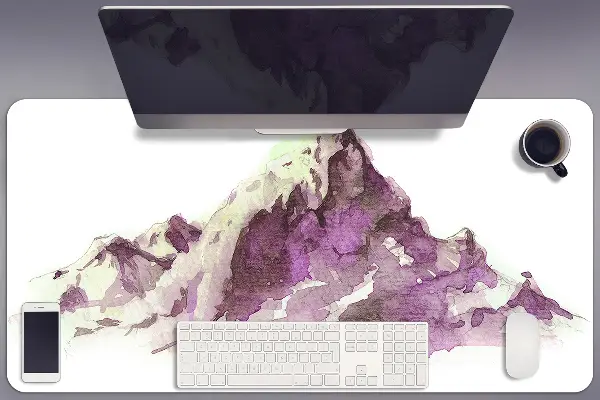 Veľká podložka na stôl pre deti zimné hory