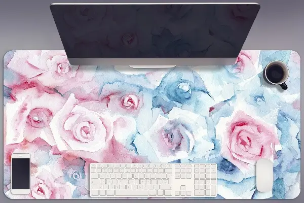 Ochranná podložka na stôl pastel kvety