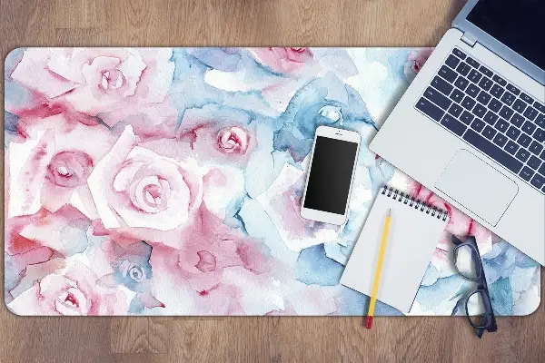 Ochranná podložka na stôl pastel kvety