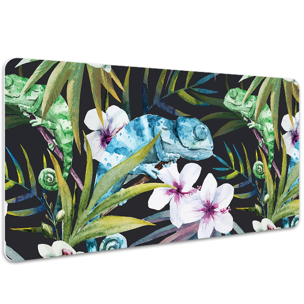Pracovný podložka na stôl blue chameleon